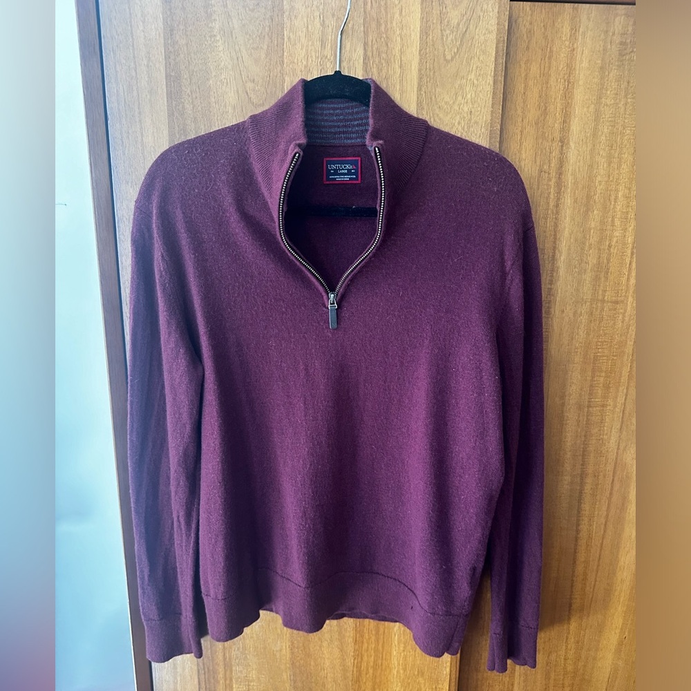 Untuckit 100% Merino Wool Sweater
